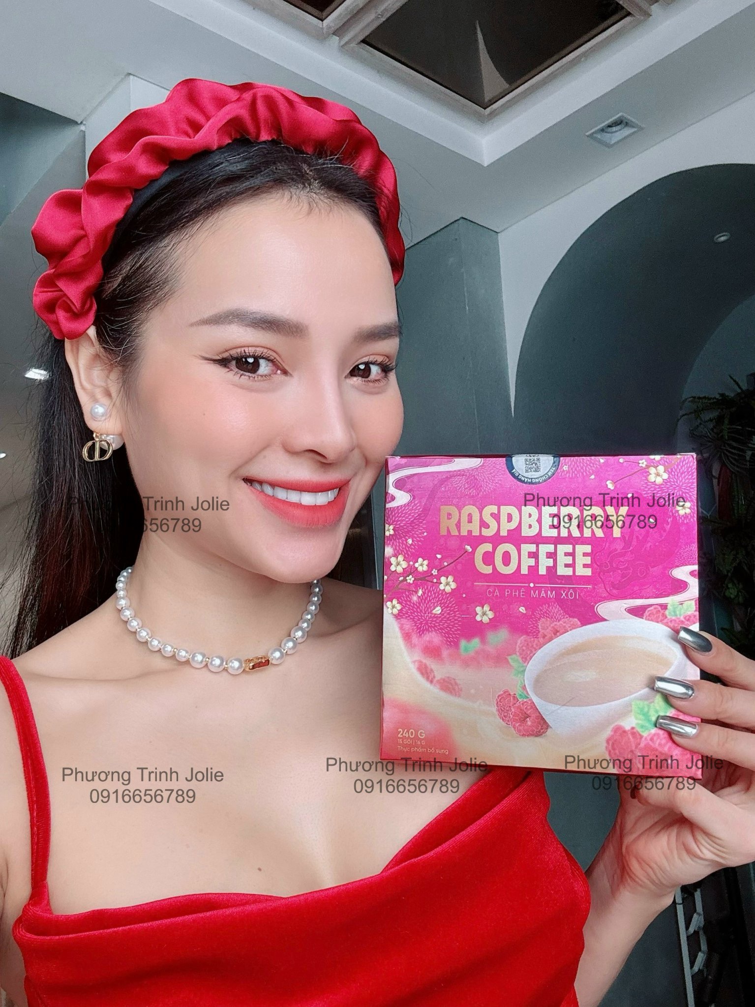 Cà Phê Mâm Xôi Giảm Cân - Rasberry Coffee