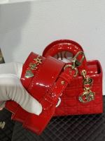 Dior Lady Đỏ size 20cm Vip 8188