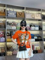 Hermès kelly vip khâu tay da bò dập vân cá sấu 8227