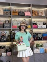 Hermès kelly vip khâu tay trắng kem 8389