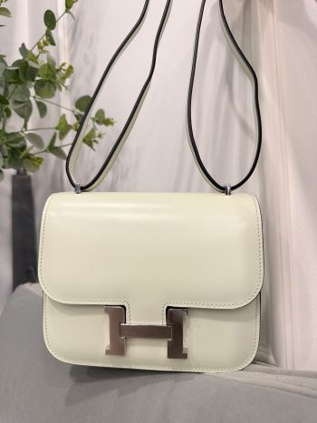 Hermès Constance vip khâu tay trắng