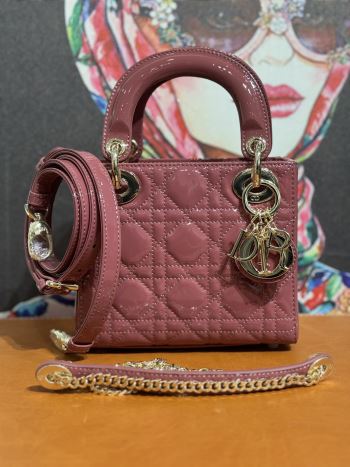 Dior Lady Vip size 17cm 2 dây